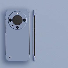 Custodia Plastica Rigida Senza Cornice Cover Opaca per Huawei Mate 60 Pro+ Plus Grigio Lavanda