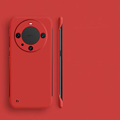 Custodia Plastica Rigida Senza Cornice Cover Opaca per Huawei Mate 60 Pro+ Plus Rosso