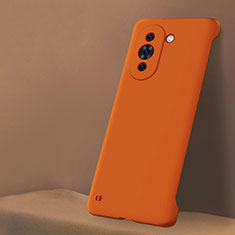 Custodia Plastica Rigida Senza Cornice Cover Opaca per Huawei Nova 10 Arancione