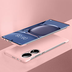 Custodia Plastica Rigida Senza Cornice Cover Opaca per Huawei P50 Pro Rosa