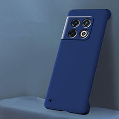 Custodia Plastica Rigida Senza Cornice Cover Opaca per OnePlus 10 Pro 5G Blu