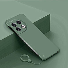 Custodia Plastica Rigida Senza Cornice Cover Opaca per OnePlus 11R 5G Verde