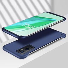 Custodia Plastica Rigida Senza Cornice Cover Opaca per OnePlus 9 Pro 5G Blu