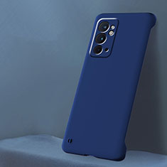 Custodia Plastica Rigida Senza Cornice Cover Opaca per OnePlus 9RT 5G Blu