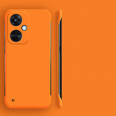 Custodia Plastica Rigida Senza Cornice Cover Opaca per OnePlus Nord N30 5G Arancione