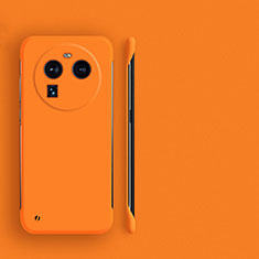 Custodia Plastica Rigida Senza Cornice Cover Opaca per Oppo Find X6 Pro 5G Arancione