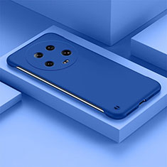 Custodia Plastica Rigida Senza Cornice Cover Opaca per Xiaomi Mi 13 Ultra 5G Blu