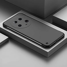 Custodia Plastica Rigida Senza Cornice Cover Opaca per Xiaomi Mi 13 Ultra 5G Nero
