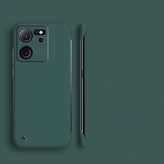Custodia Plastica Rigida Senza Cornice Cover Opaca per Xiaomi Mi 13T 5G Verde