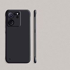 Custodia Plastica Rigida Senza Cornice Cover Opaca per Xiaomi Mi 13T Pro 5G Nero