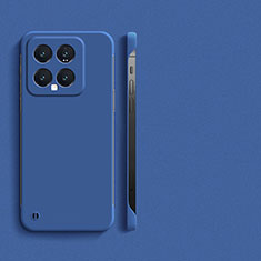 Custodia Plastica Rigida Senza Cornice Cover Opaca per Xiaomi Mi 14 Pro 5G Blu