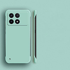 Custodia Plastica Rigida Senza Cornice Cover Opaca per Xiaomi Redmi K70 5G Ciano