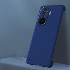 Custodia Plastica Rigida Senza Cornice Cover Opaca Z01 per Huawei Honor 60 Pro 5G Blu