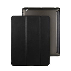 Custodia Portafoglio In Pelle con Stand per Apple iPad 2 Nero