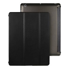 Custodia Portafoglio In Pelle con Stand per Apple iPad 4 Nero