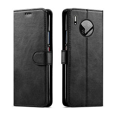 Custodia Portafoglio In Pelle con Supporto L01 per Huawei Mate 30 Nero