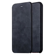Custodia Portafoglio In Pelle con Supporto L04 per Apple iPhone 6S Nero