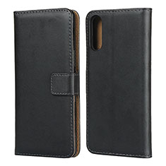 Custodia Portafoglio In Pelle con Supporto per Sony Xperia L4 Nero