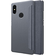 Custodia Portafoglio In Pelle con Supporto per Xiaomi Mi 8 SE Nero