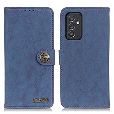 Custodia Portafoglio In Pelle Cover con Supporto A01D per Samsung Galaxy A25 5G Blu