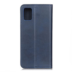 Custodia Portafoglio In Pelle Cover con Supporto A02D per Motorola Moto G100 5G Blu