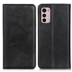 Custodia Portafoglio In Pelle Cover con Supporto A02D per Motorola Moto G42 Nero