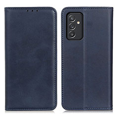 Custodia Portafoglio In Pelle Cover con Supporto A02D per Samsung Galaxy A05s Blu