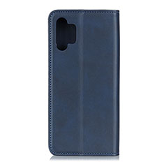 Custodia Portafoglio In Pelle Cover con Supporto A02D per Samsung Galaxy M32 5G Blu