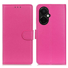 Custodia Portafoglio In Pelle Cover con Supporto A03D per OnePlus Nord CE 3 5G Rosa Caldo