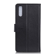 Custodia Portafoglio In Pelle Cover con Supporto A03D per Samsung Galaxy A02 Nero