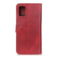 Custodia Portafoglio In Pelle Cover con Supporto A05D per Motorola Moto Edge S 5G Rosso