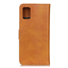 Custodia Portafoglio In Pelle Cover con Supporto A05D per Motorola Moto G100 5G Marrone