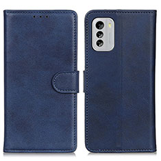 Custodia Portafoglio In Pelle Cover con Supporto A05D per Nokia G60 5G Blu