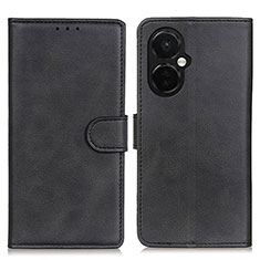 Custodia Portafoglio In Pelle Cover con Supporto A05D per OnePlus Nord CE 3 5G Nero