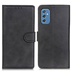 Custodia Portafoglio In Pelle Cover con Supporto A05D per Samsung Galaxy M52 5G Nero