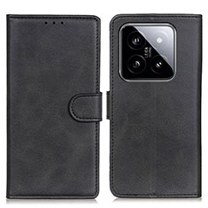 Custodia Portafoglio In Pelle Cover con Supporto A05D per Xiaomi Mi 14 5G Nero