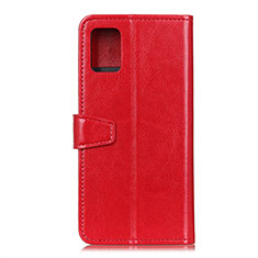 Custodia Portafoglio In Pelle Cover con Supporto A06D per Motorola Moto Edge S 5G Rosso