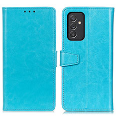 Custodia Portafoglio In Pelle Cover con Supporto A06D per Samsung Galaxy A05s Cielo Blu