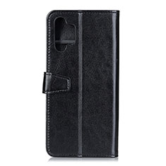 Custodia Portafoglio In Pelle Cover con Supporto A06D per Samsung Galaxy M32 5G Nero