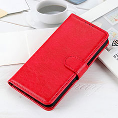 Custodia Portafoglio In Pelle Cover con Supporto A07D per OnePlus 9 5G Rosso