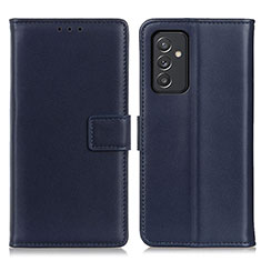Custodia Portafoglio In Pelle Cover con Supporto A08D per Samsung Galaxy A05s Blu