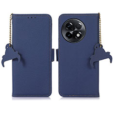 Custodia Portafoglio In Pelle Cover con Supporto A10D per OnePlus Ace 2 Pro 5G Blu