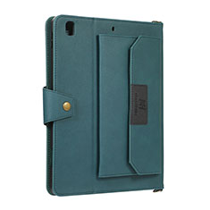 Custodia Portafoglio In Pelle Cover con Supporto AD1 per Apple iPad Pro 9.7 Verde