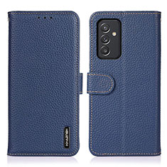 Custodia Portafoglio In Pelle Cover con Supporto B01H per Samsung Galaxy A05s Blu