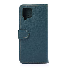 Custodia Portafoglio In Pelle Cover con Supporto B01H per Samsung Galaxy A42 5G Verde