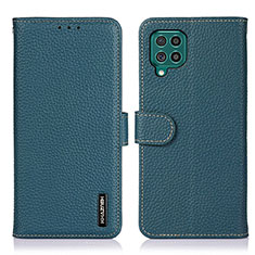 Custodia Portafoglio In Pelle Cover con Supporto B01H per Samsung Galaxy M62 4G Verde