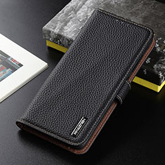 Custodia Portafoglio In Pelle Cover con Supporto B01H per Xiaomi Redmi 9AT Nero
