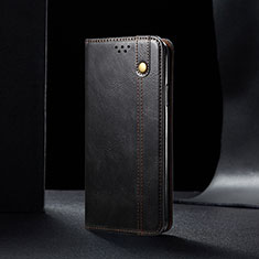 Custodia Portafoglio In Pelle Cover con Supporto B01S per Samsung Galaxy A15 5G Nero