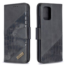 Custodia Portafoglio In Pelle Cover con Supporto B03F per Samsung Galaxy S10 Lite Nero