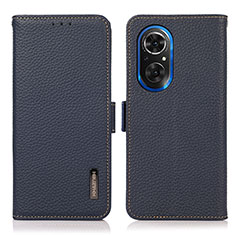Custodia Portafoglio In Pelle Cover con Supporto B03H per Huawei Nova 9 SE Blu